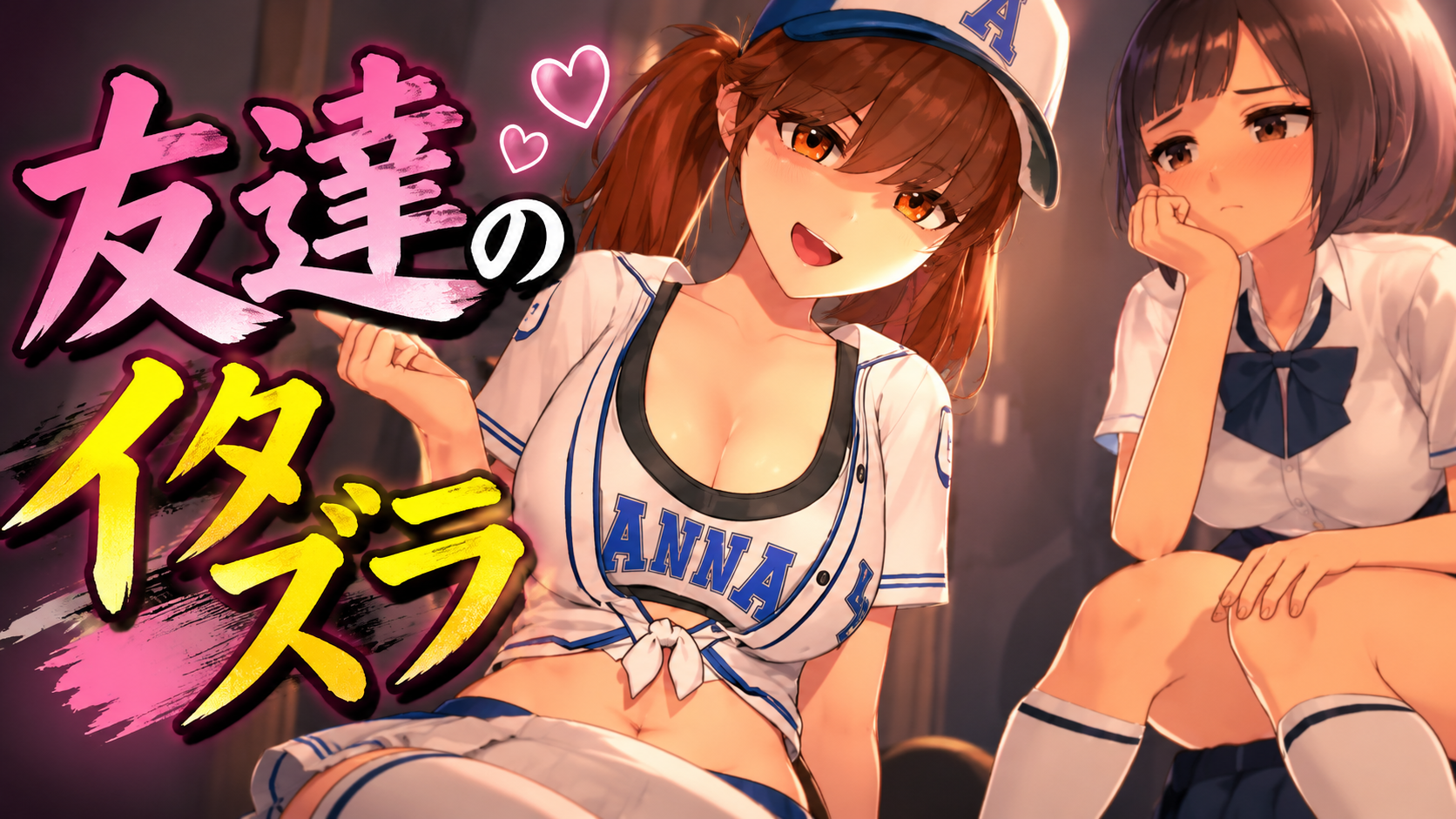 友達のイタズラ