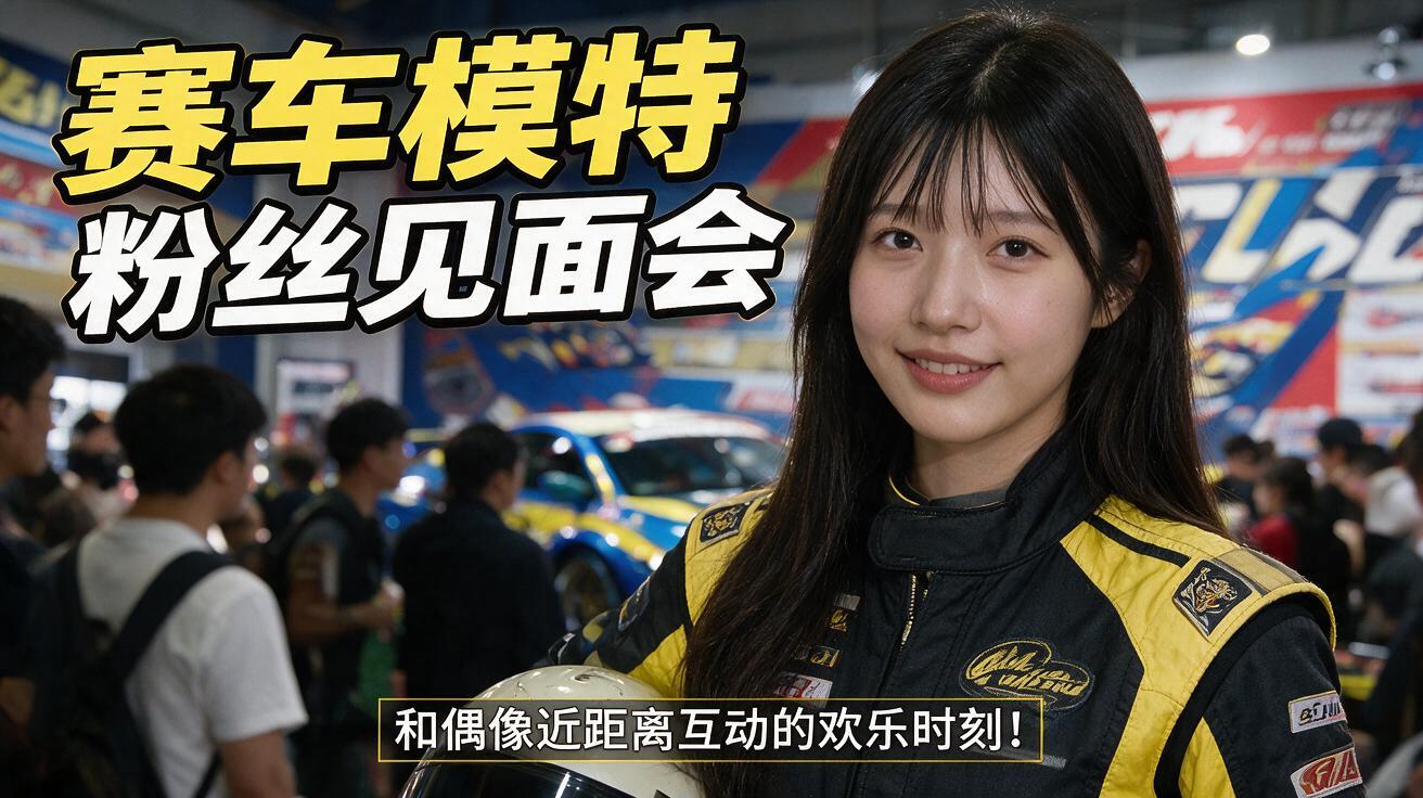 赛车模特 粉丝见面会