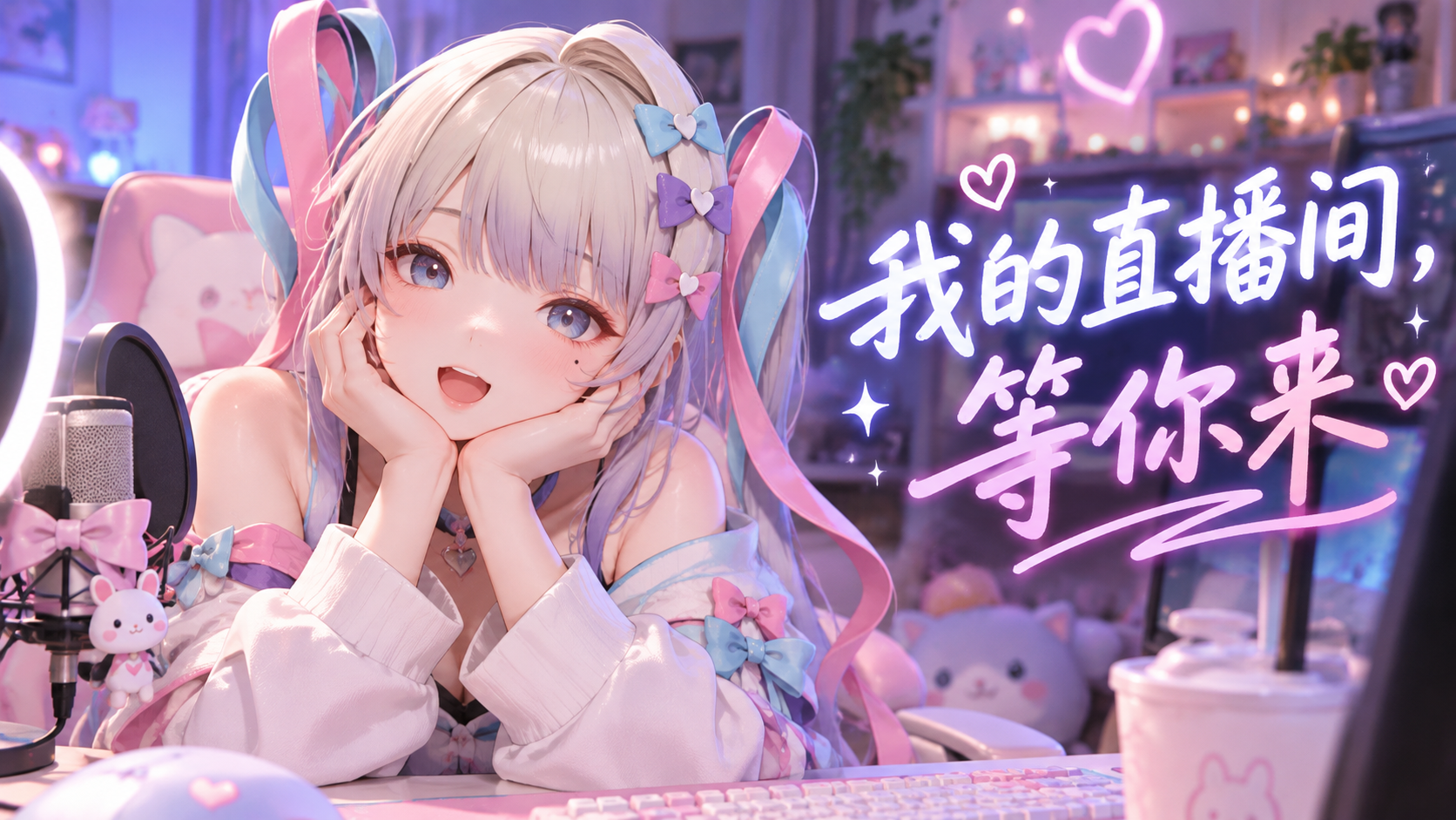 我的直播间，等你来